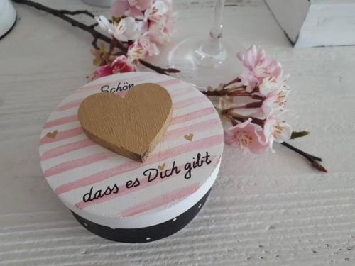 Geschenkdose * Schön, dass es Dich gibt